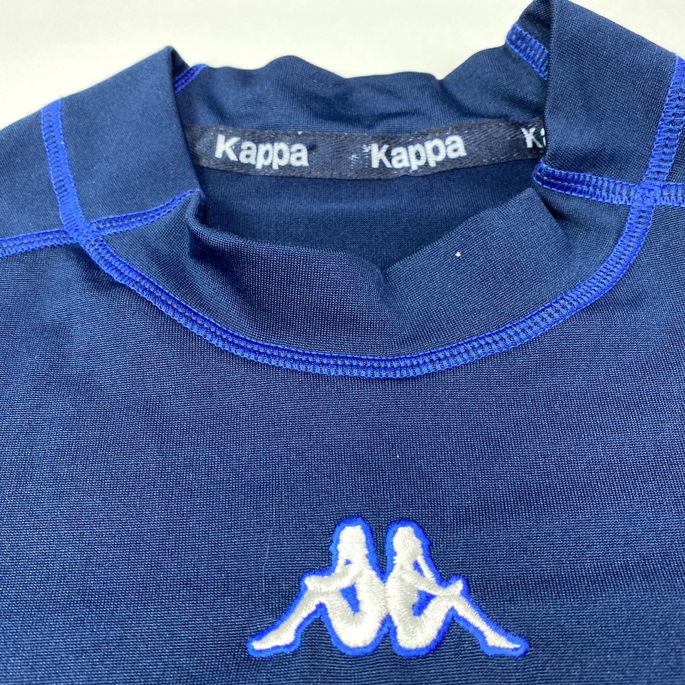 (Sold)Kappa Men's Short Sleeve Jersey Shirt Blue - Picture 1 of 6